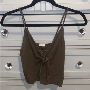 Brandy Melville Tie Up Tank